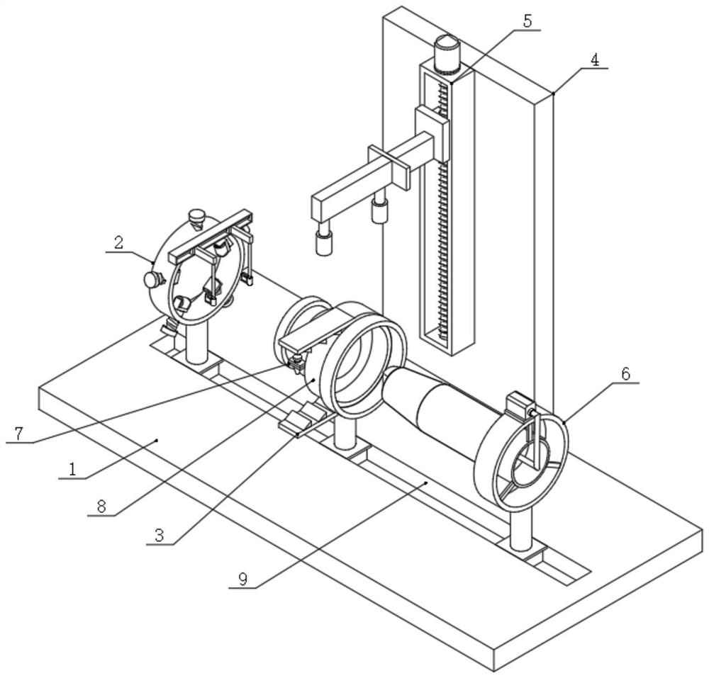 Press-fitting equipment and press-fitting process for fire hose production