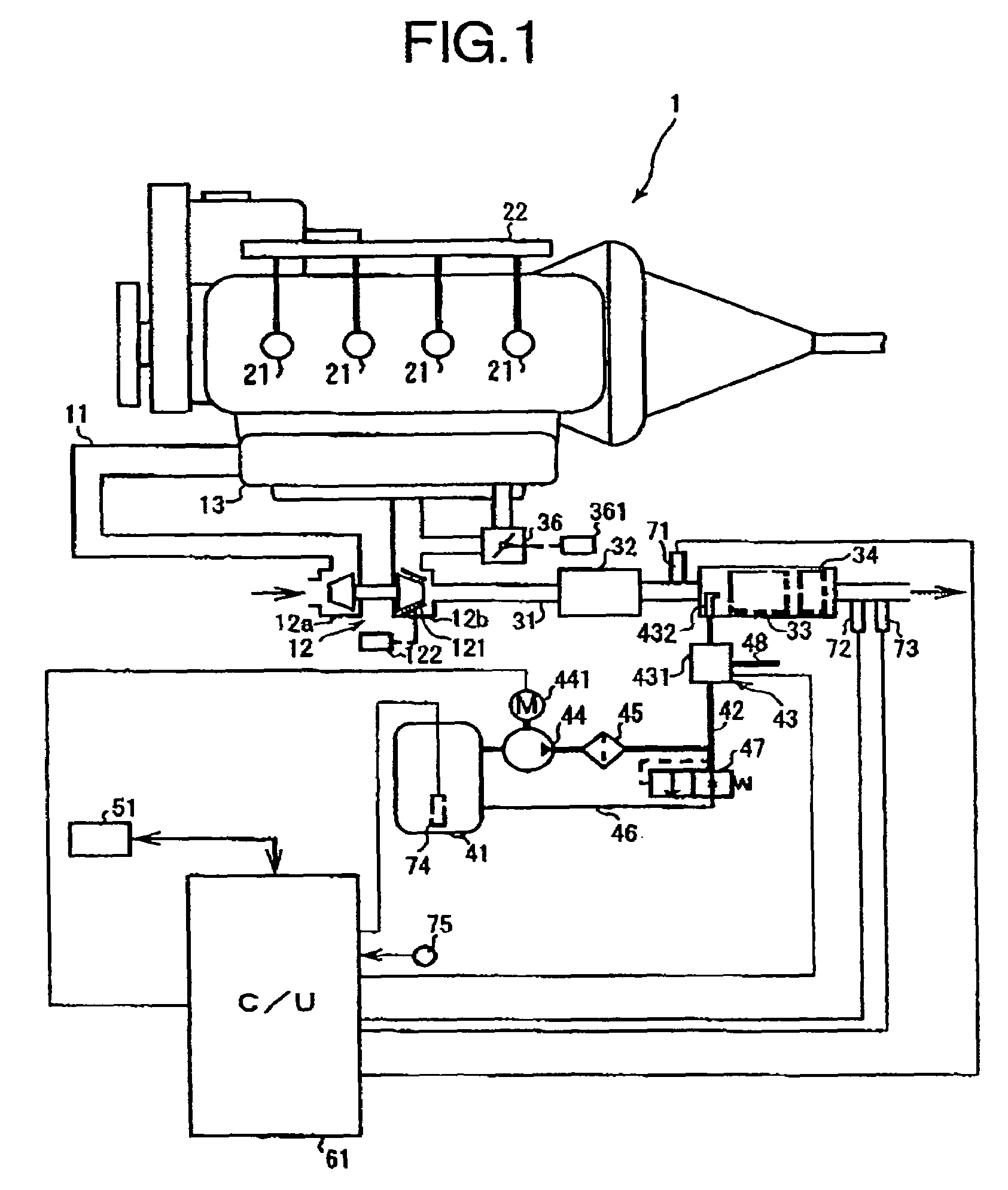 Engine exhaust emission control device and exhaust emission control method