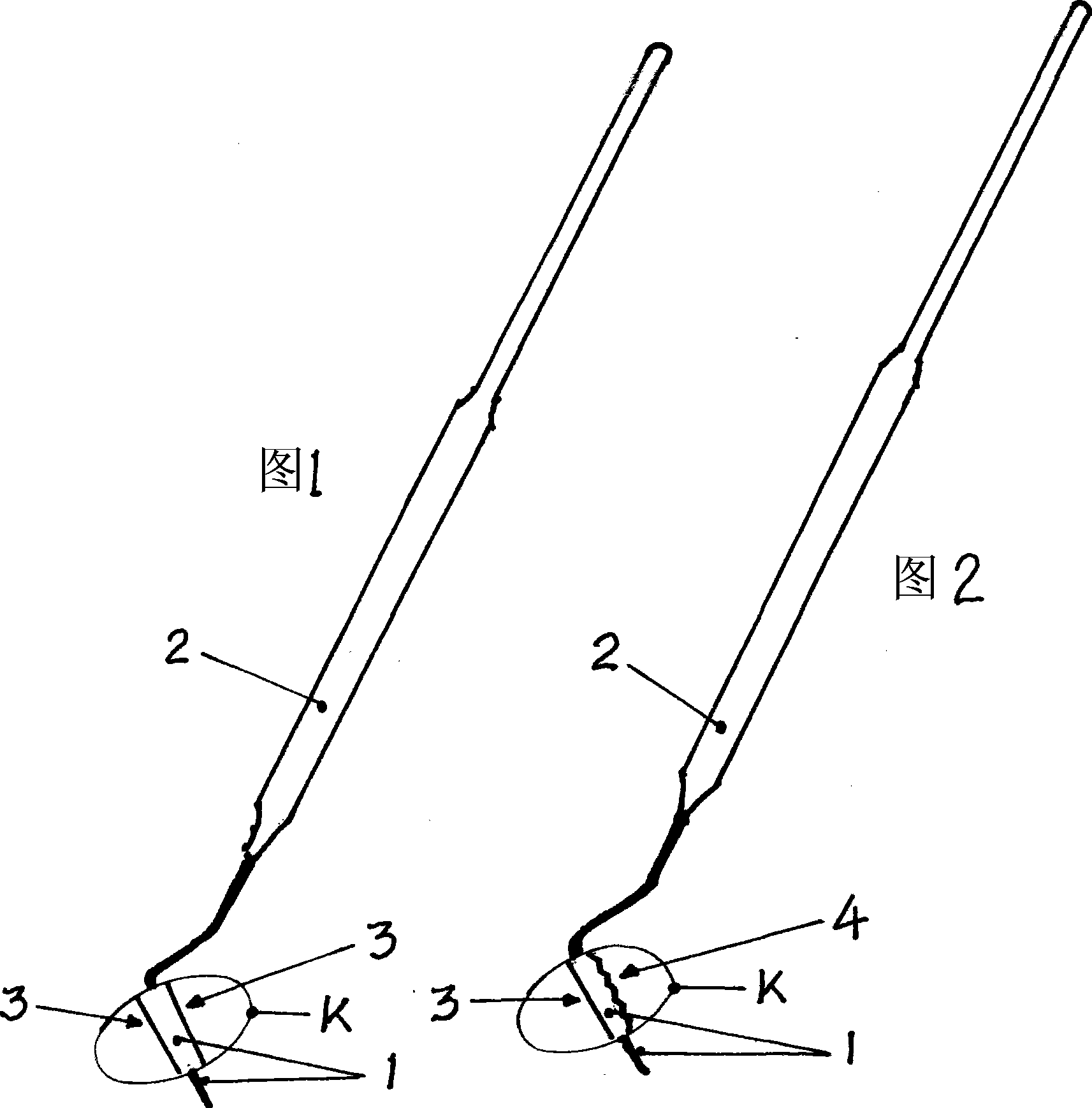 Special dental operation instruments in root canal filling therapy and preparation method thereof