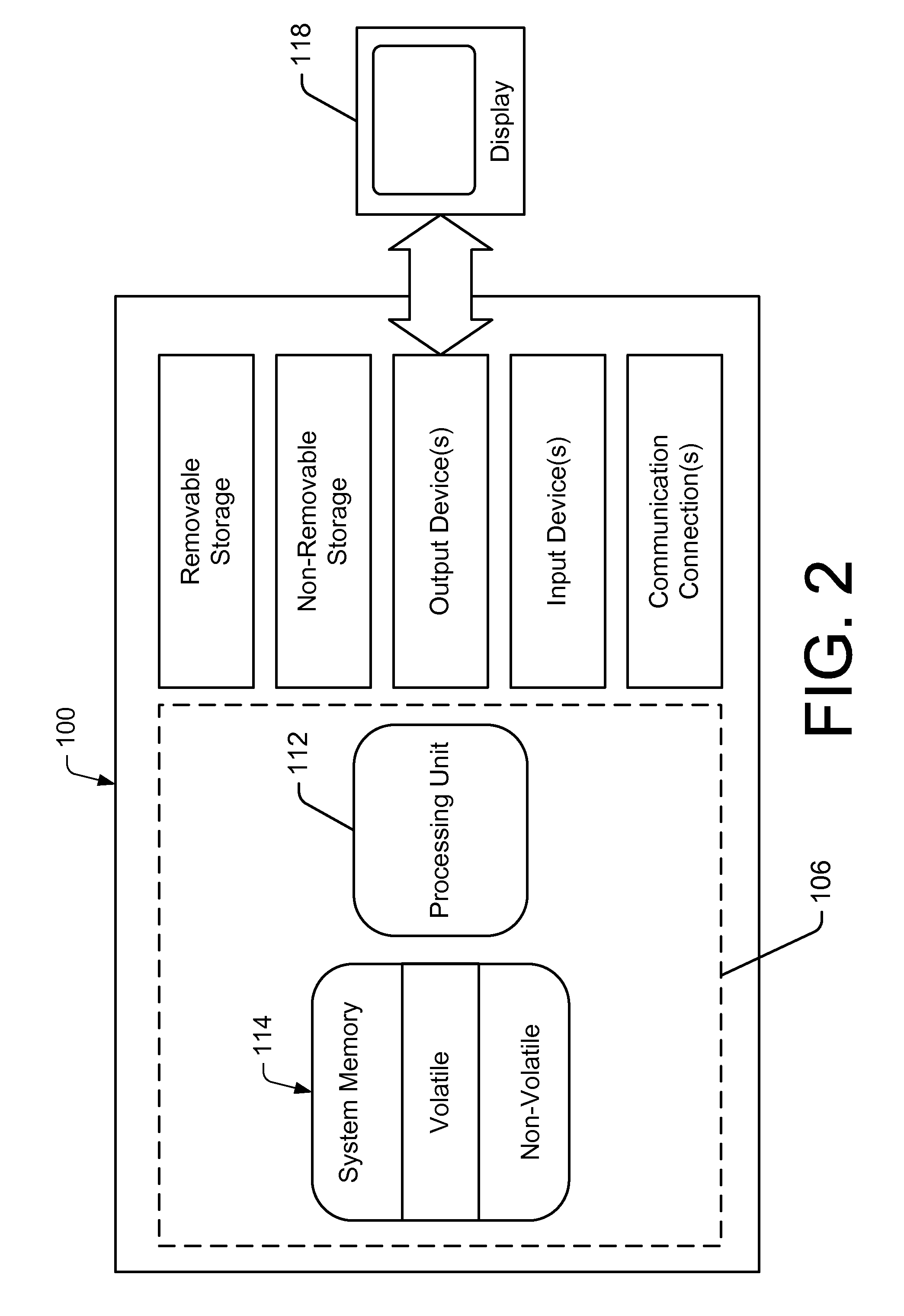 Method and system for displaying information on a user interface