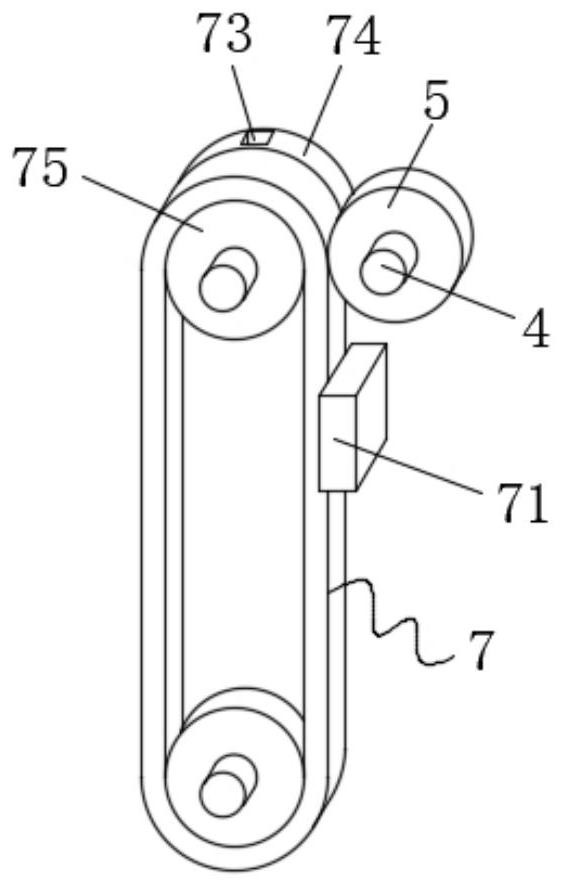 Rainwater recovery device arranged on energy-saving building outer wall