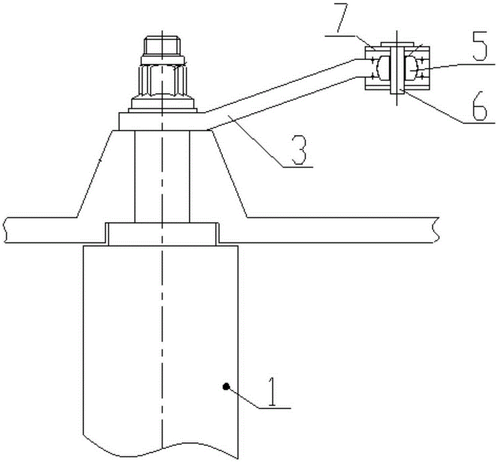 Blade adjusting structure