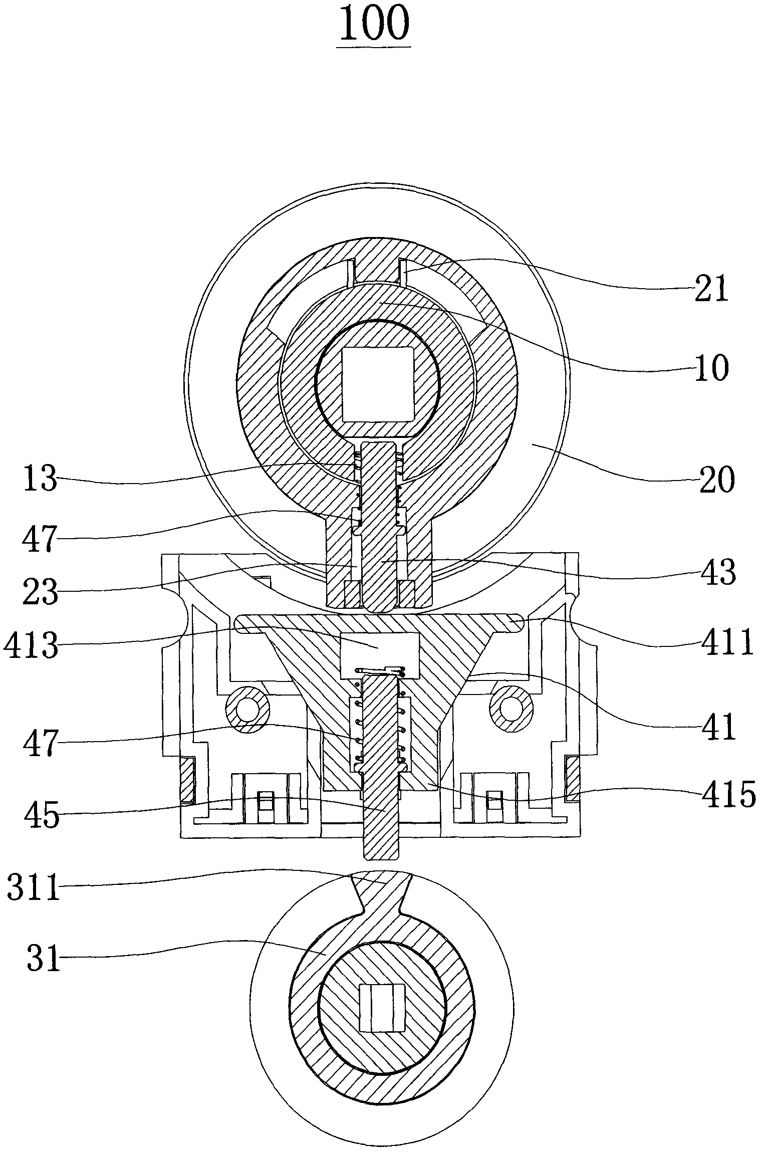 Electronic lock and bidirectional clutch thereof