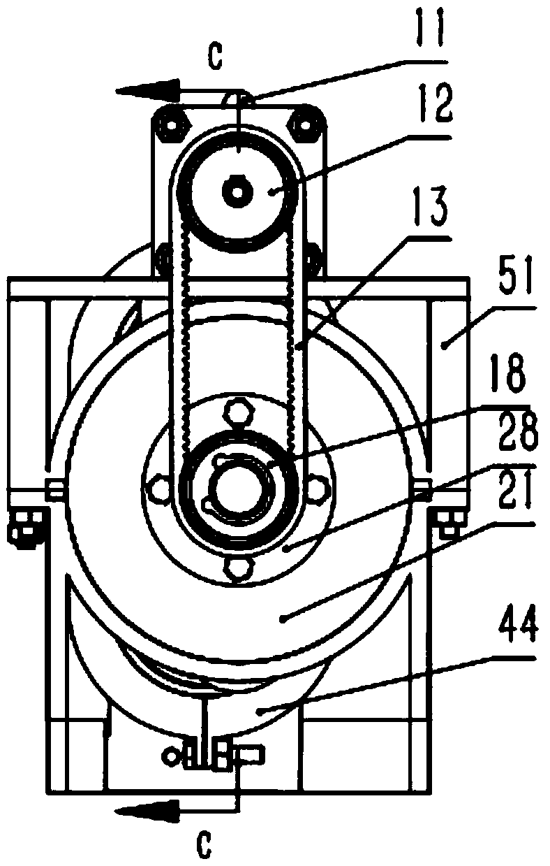 Quick ring buckling device for button cell pole shell