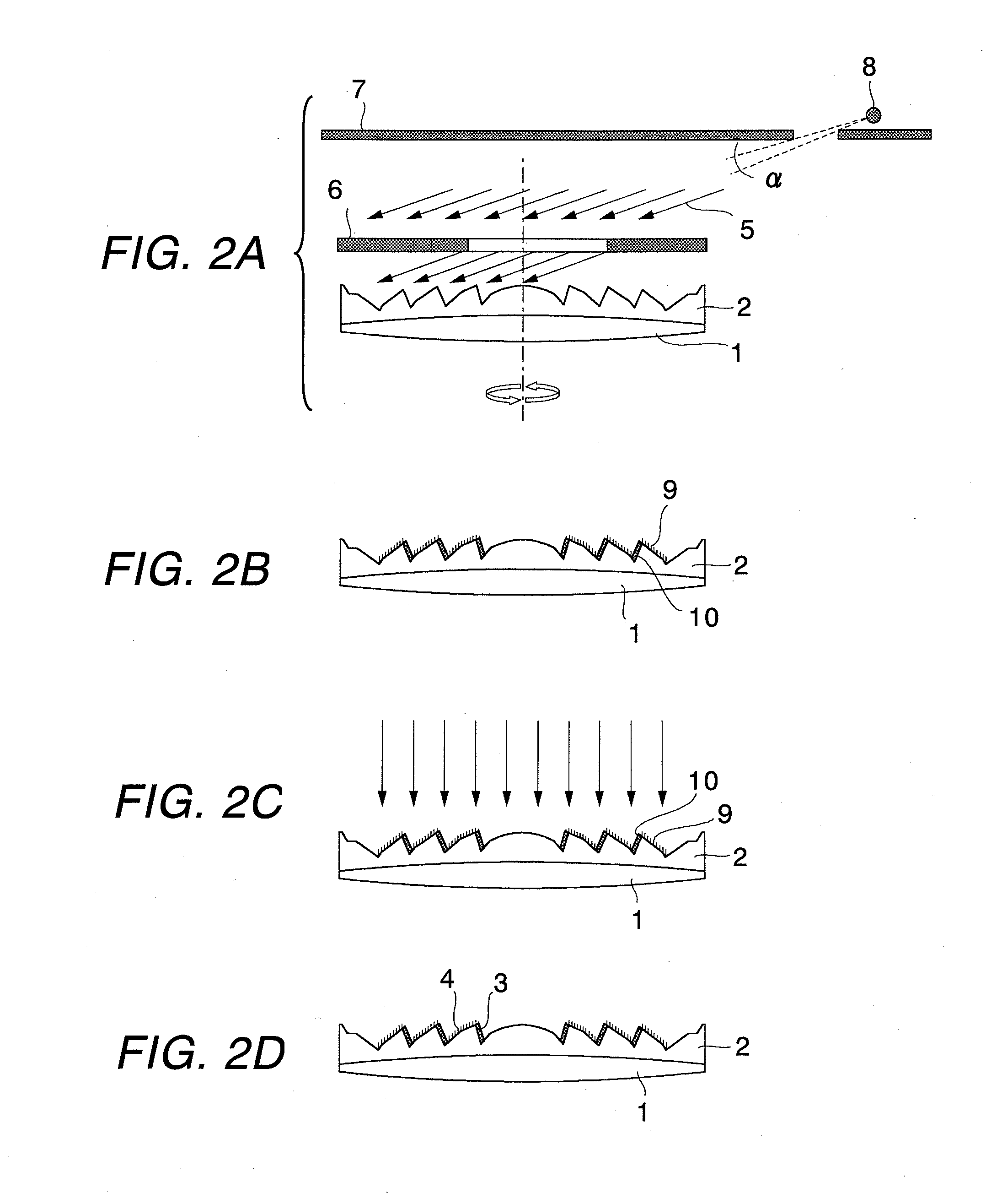 Diffractive optical element and manufacturing method for the same