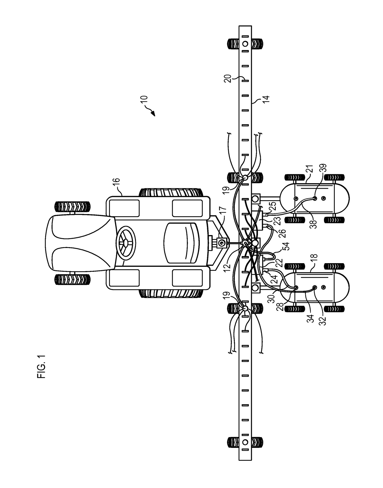 Anhydrous ammonia vapor charge unit for an applicator tank