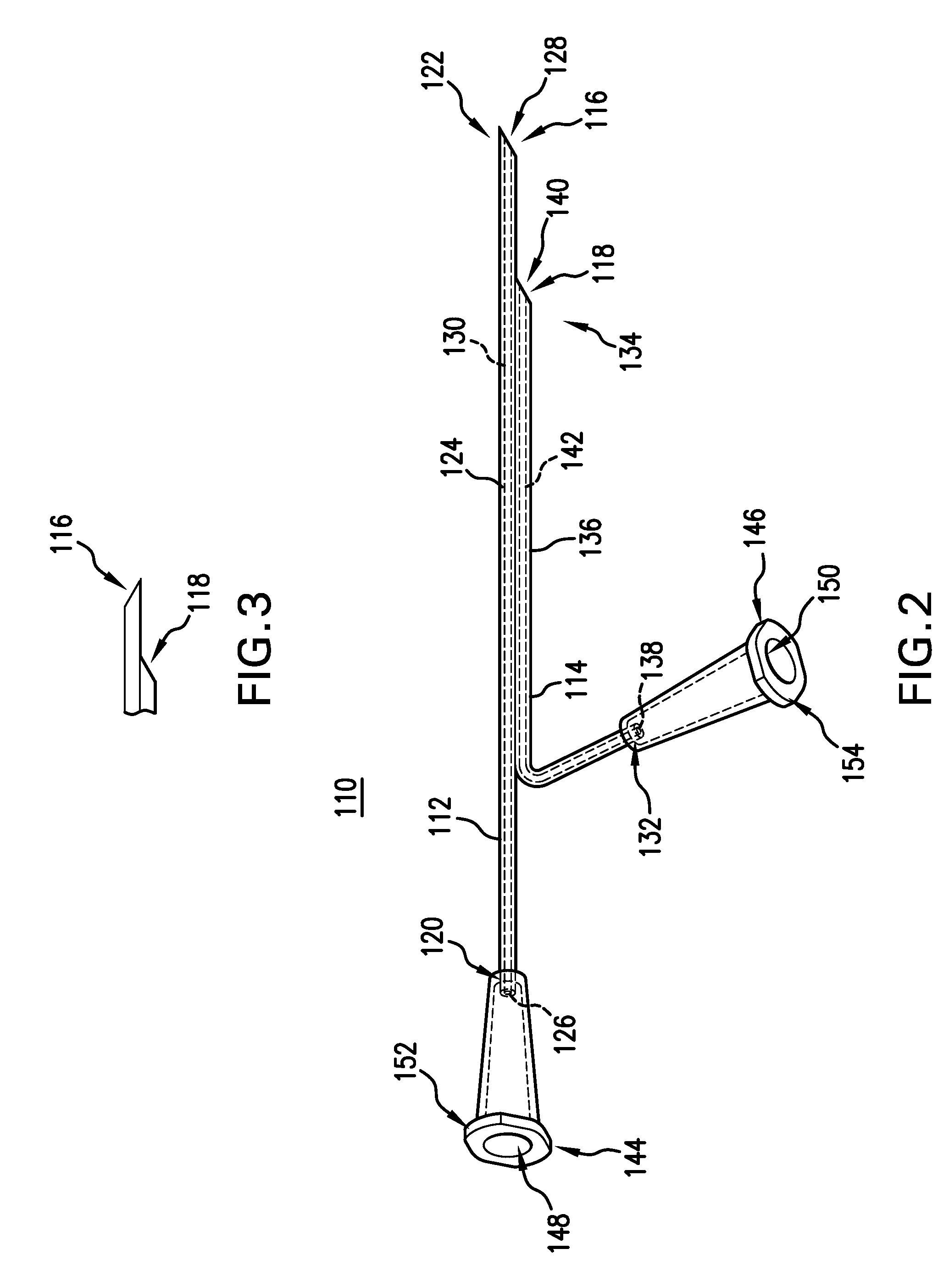 Dual-lumen needle