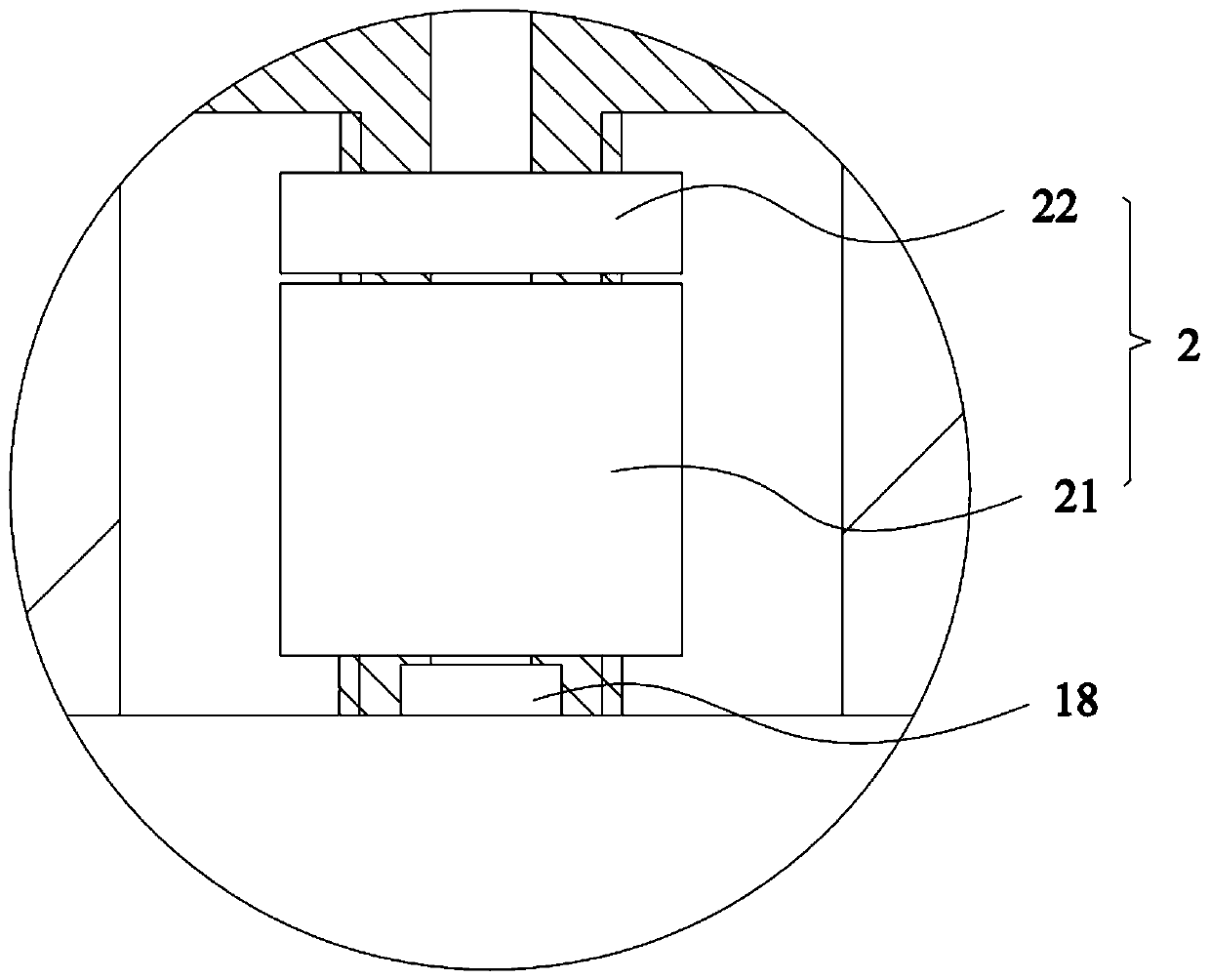 A sealing ring installation device and installation method