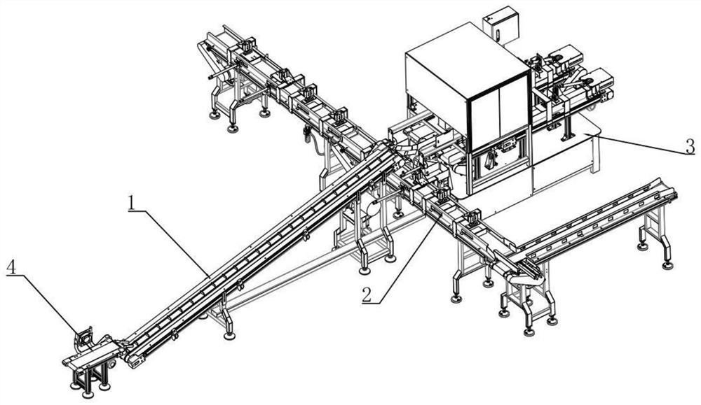 A wolfberry automatic cartoning machine