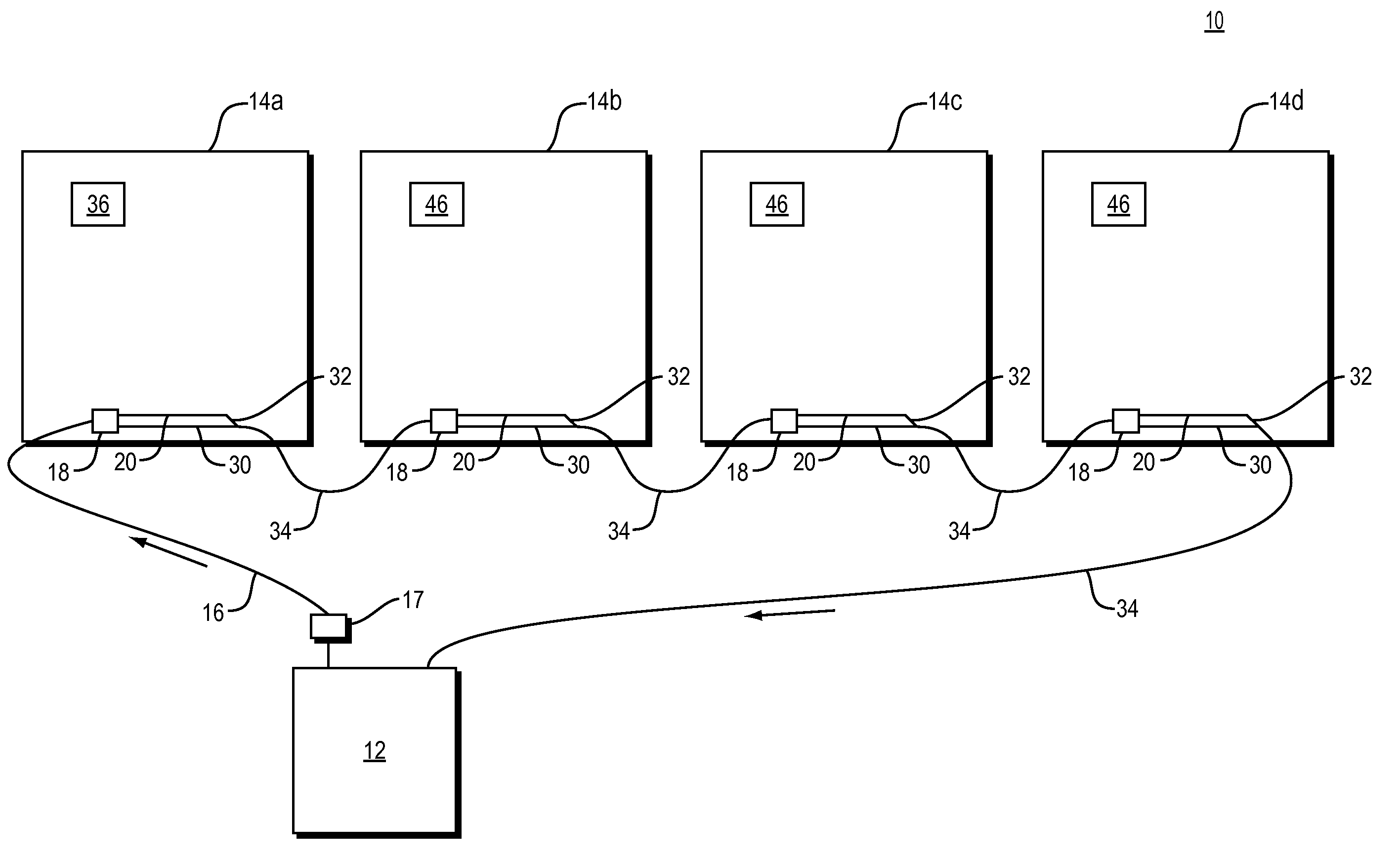 System and method for creating multizones from a single zone heating system