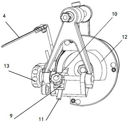 Motor double-shaft-extension cutter sharpener