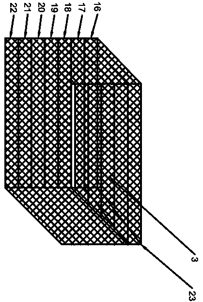 Mining modularized dry-type dedusting system and dedusting method