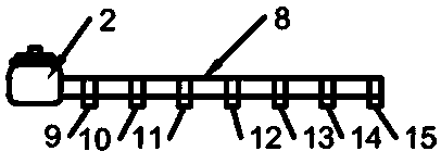 Mining modularized dry-type dedusting system and dedusting method