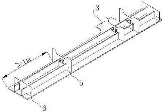 Method for mounting ultra-large container ship crack arrest steel hatch coaming
