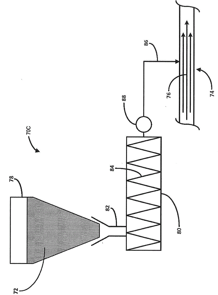 Addition of copper to transfer line in nylon synthesis