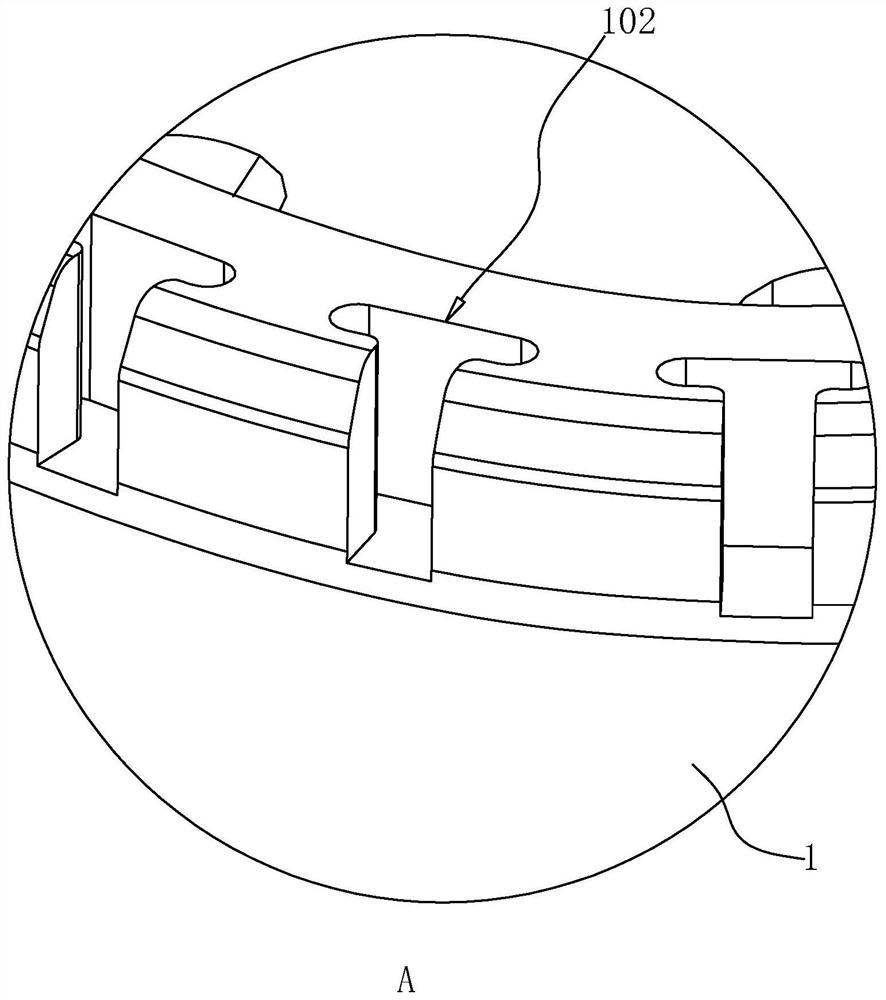 Straight cylinder shell and double-color injection mold thereof