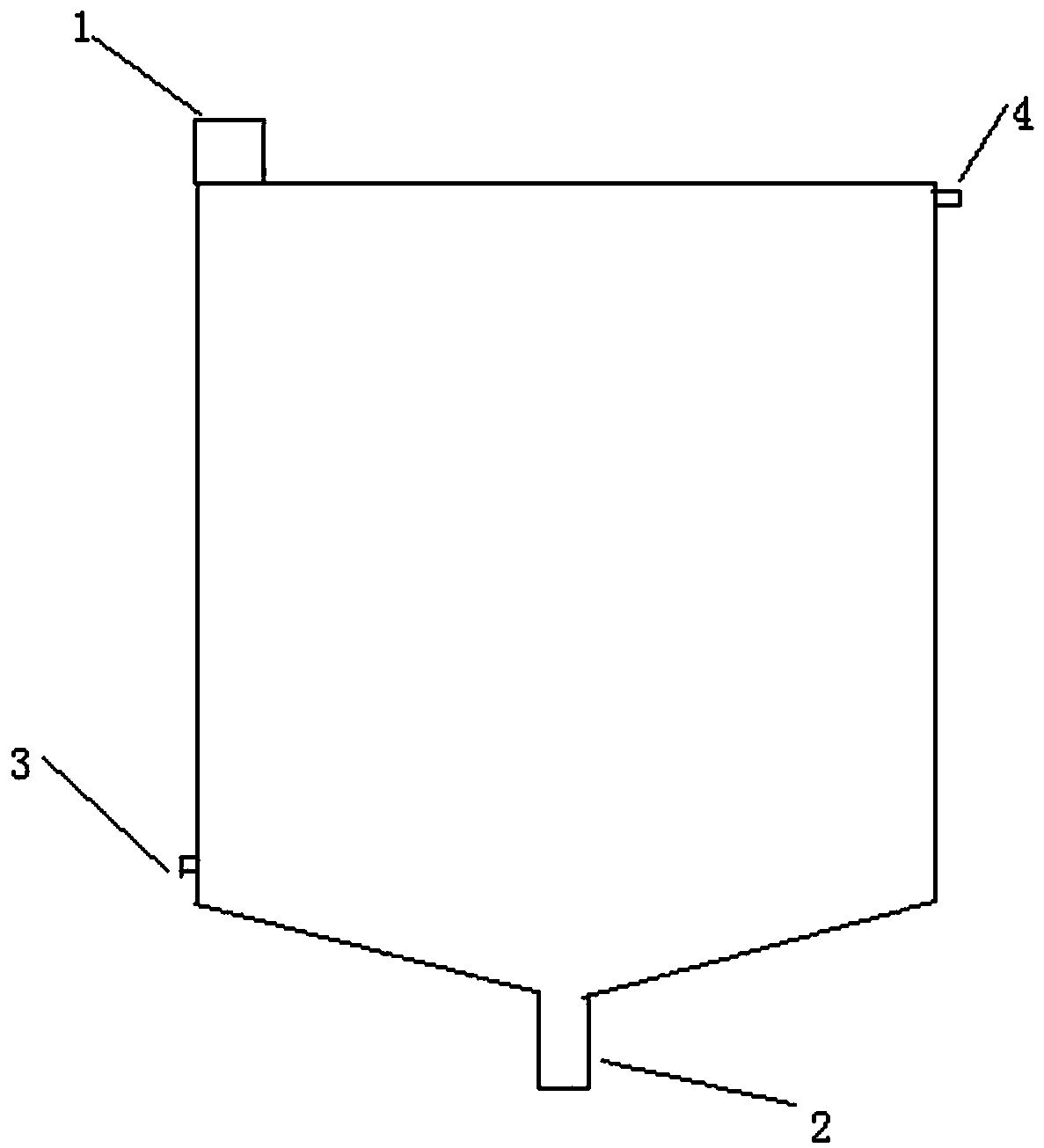 Efficient clearing method for scale in evaporation tank