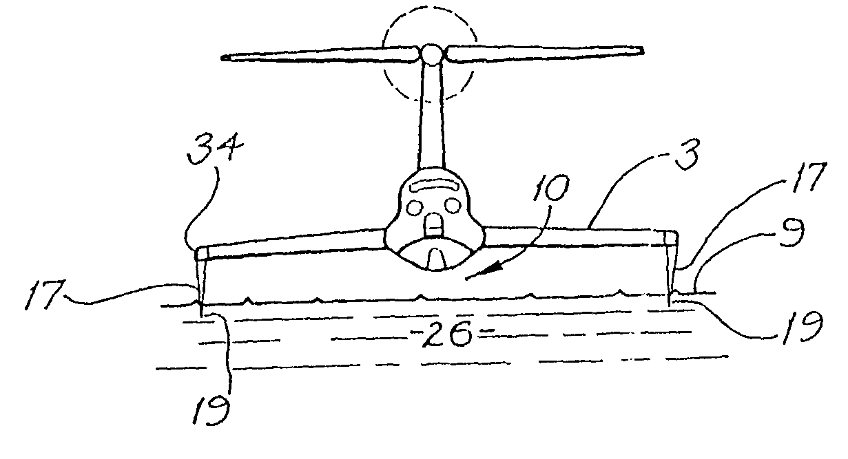 Wing in ground effect vehicle with endplates