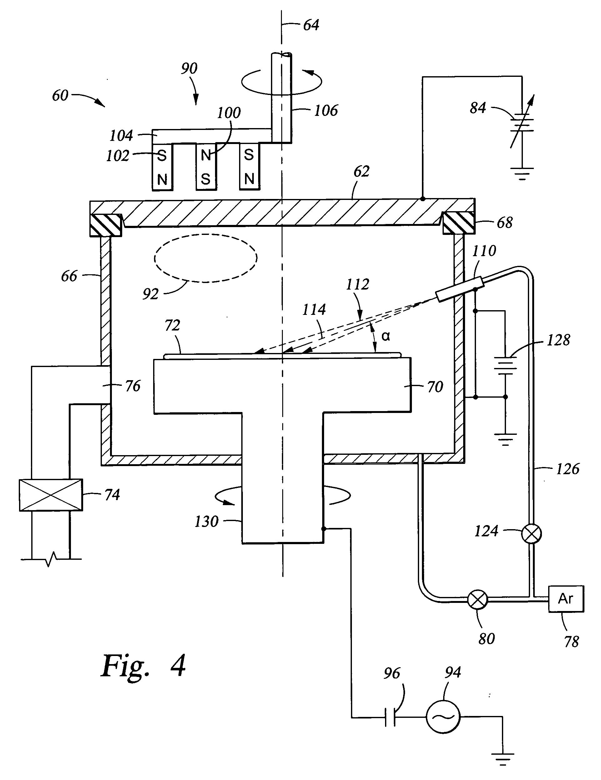 Simultaneous ion milling and sputter deposition