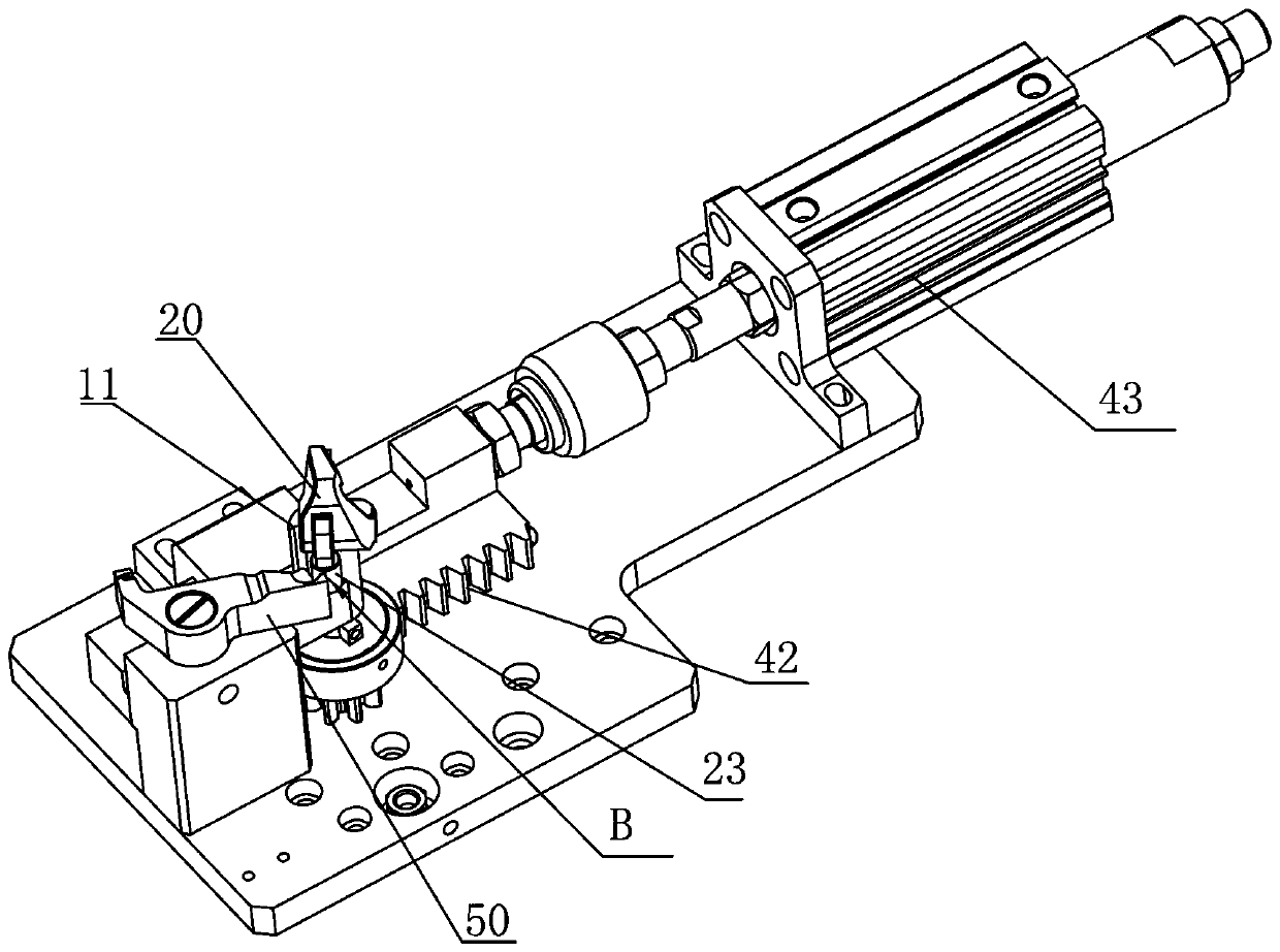 Knotting mechanism for strapping machine and knotting method