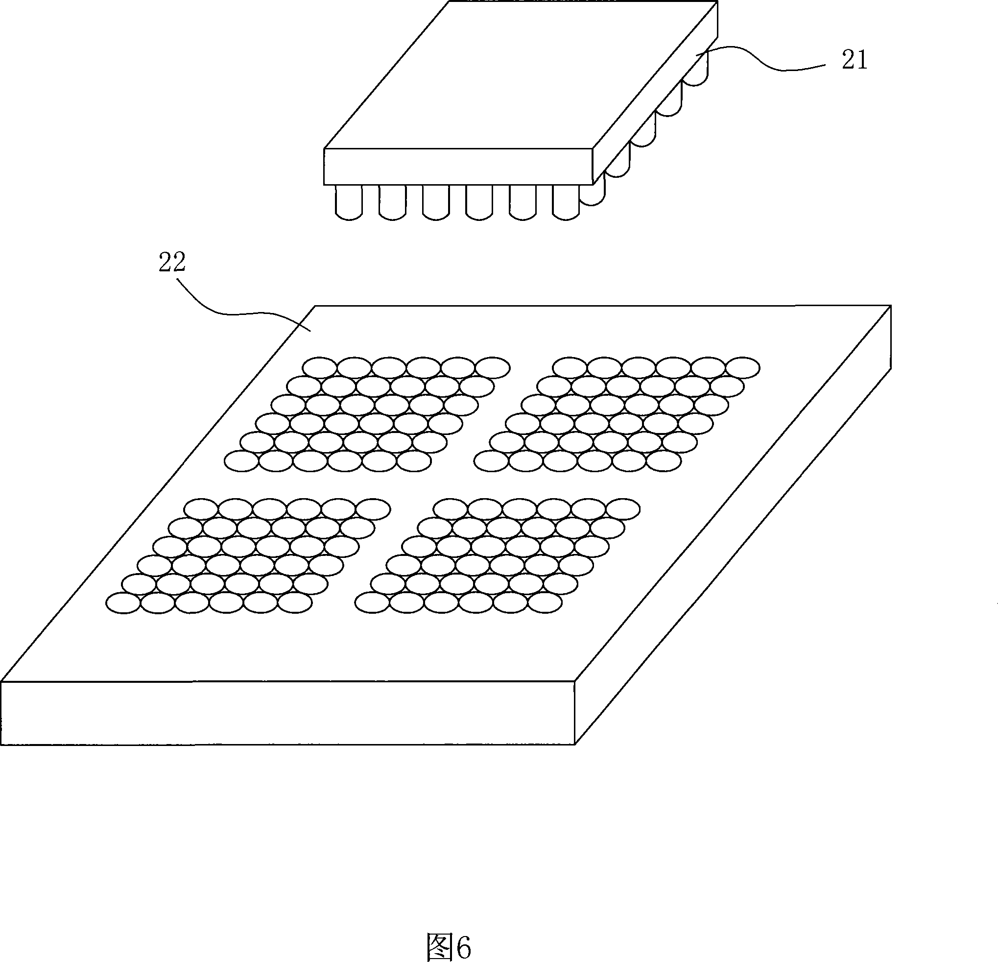 Light scattering slice and preparation method thereof