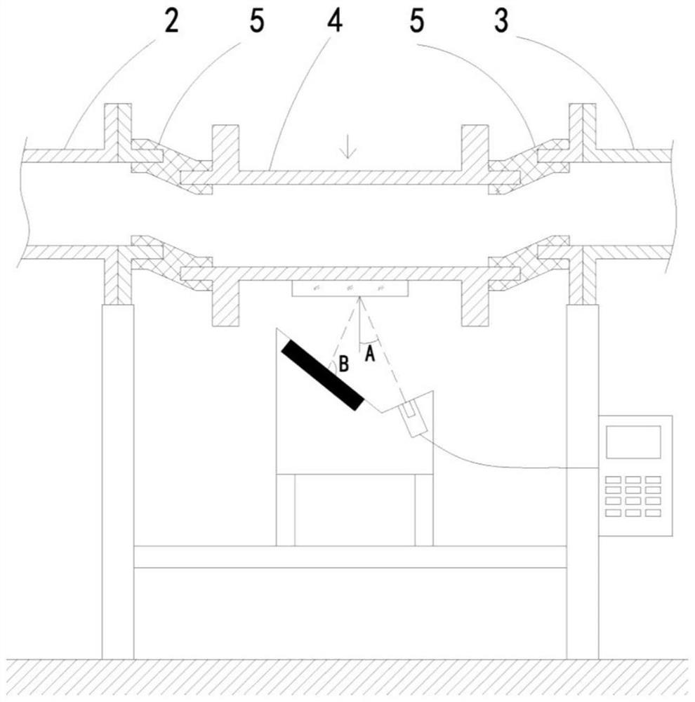 Online slurry densimeter and measuring method thereof