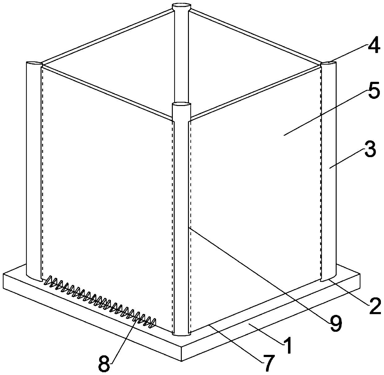 Environment-friendly food material edge-wrapped honeycomb and production and packing method