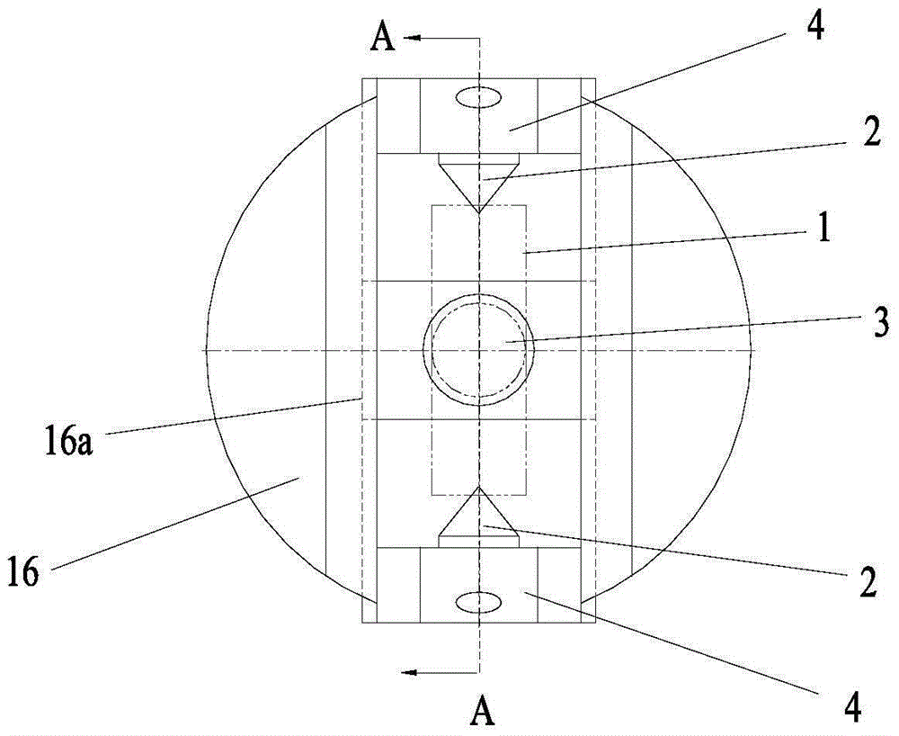 Fixtures for turning cross shafts