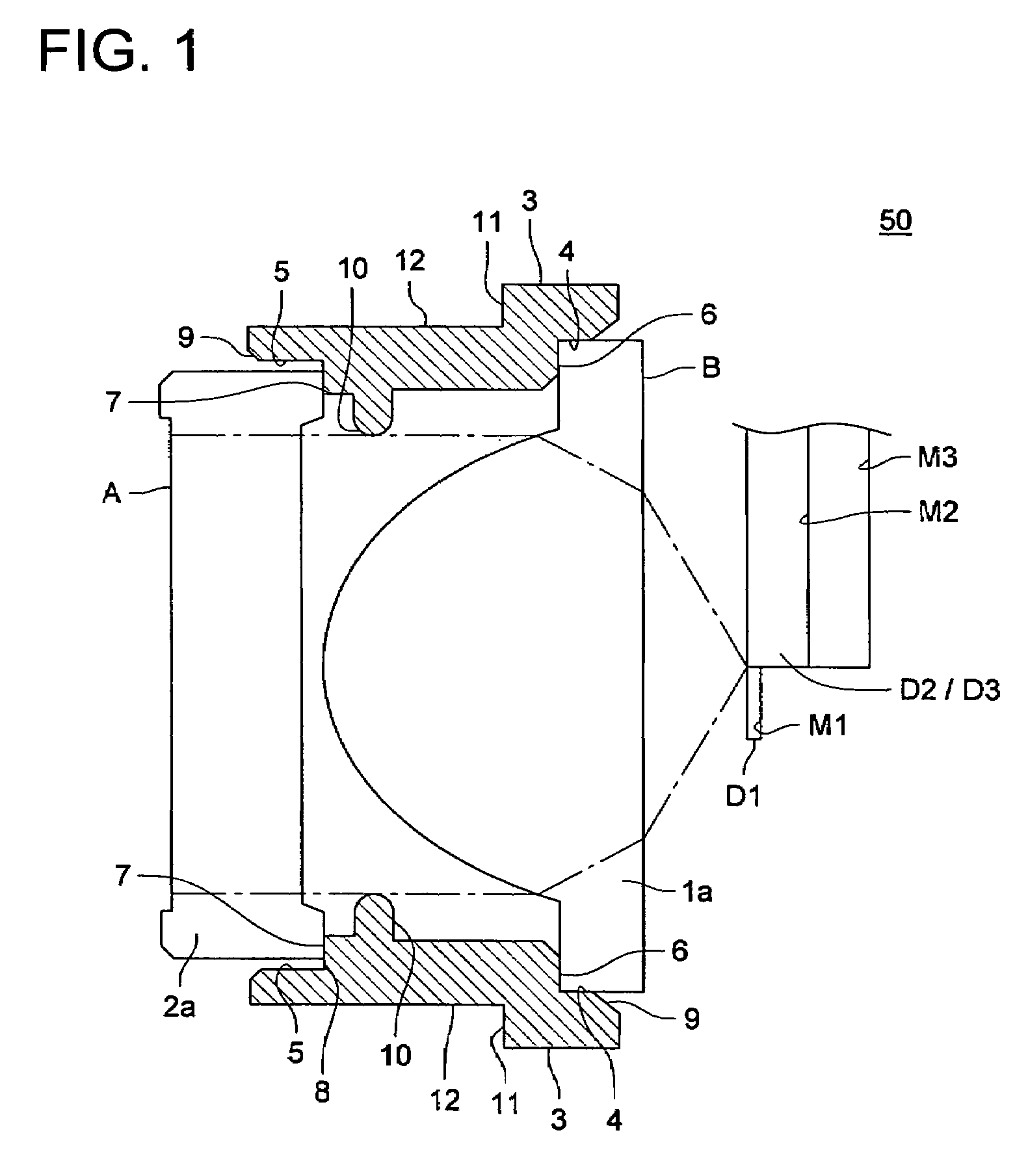 Object lens unit and optical pickup device employing the unit