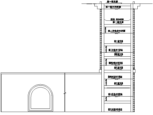 Construction method for external hanging of accessory structures of subway station