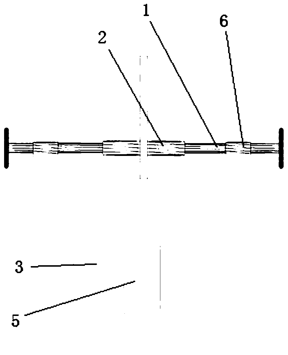 Method for enlarging anchoring position of safety belt