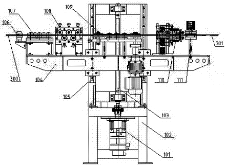 Automatic machining-formation production process for evaporator tube