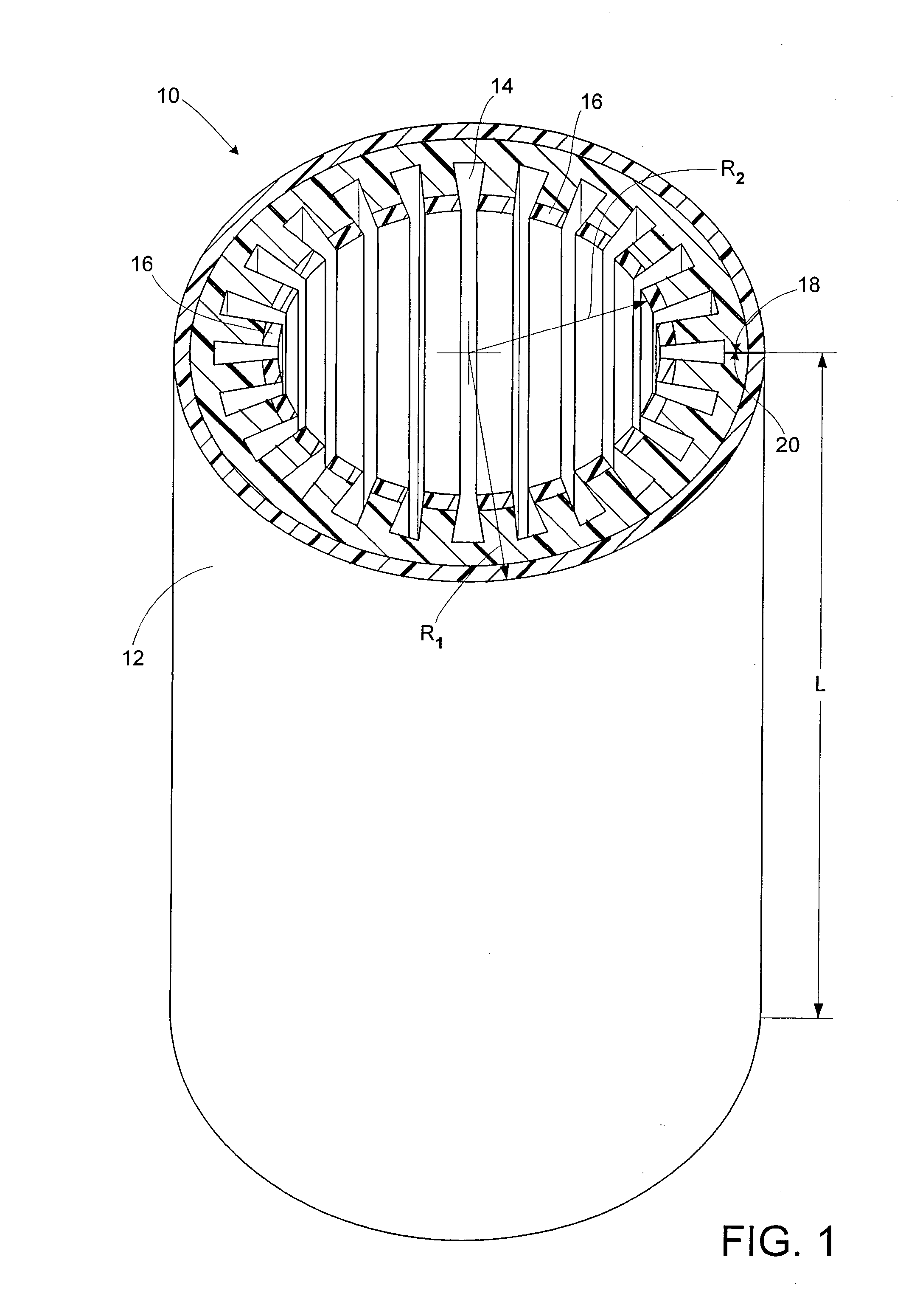 Composite sandwich panels and method of forming round corners in composite sandwich panels