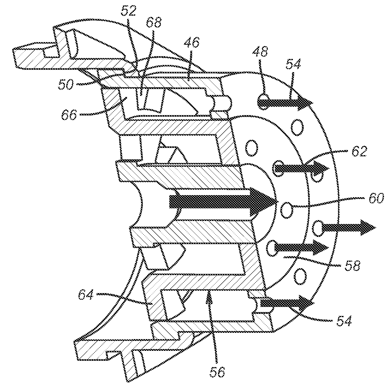 Enhanced Penetration of Telescoping Fracturing Nozzle Assembly