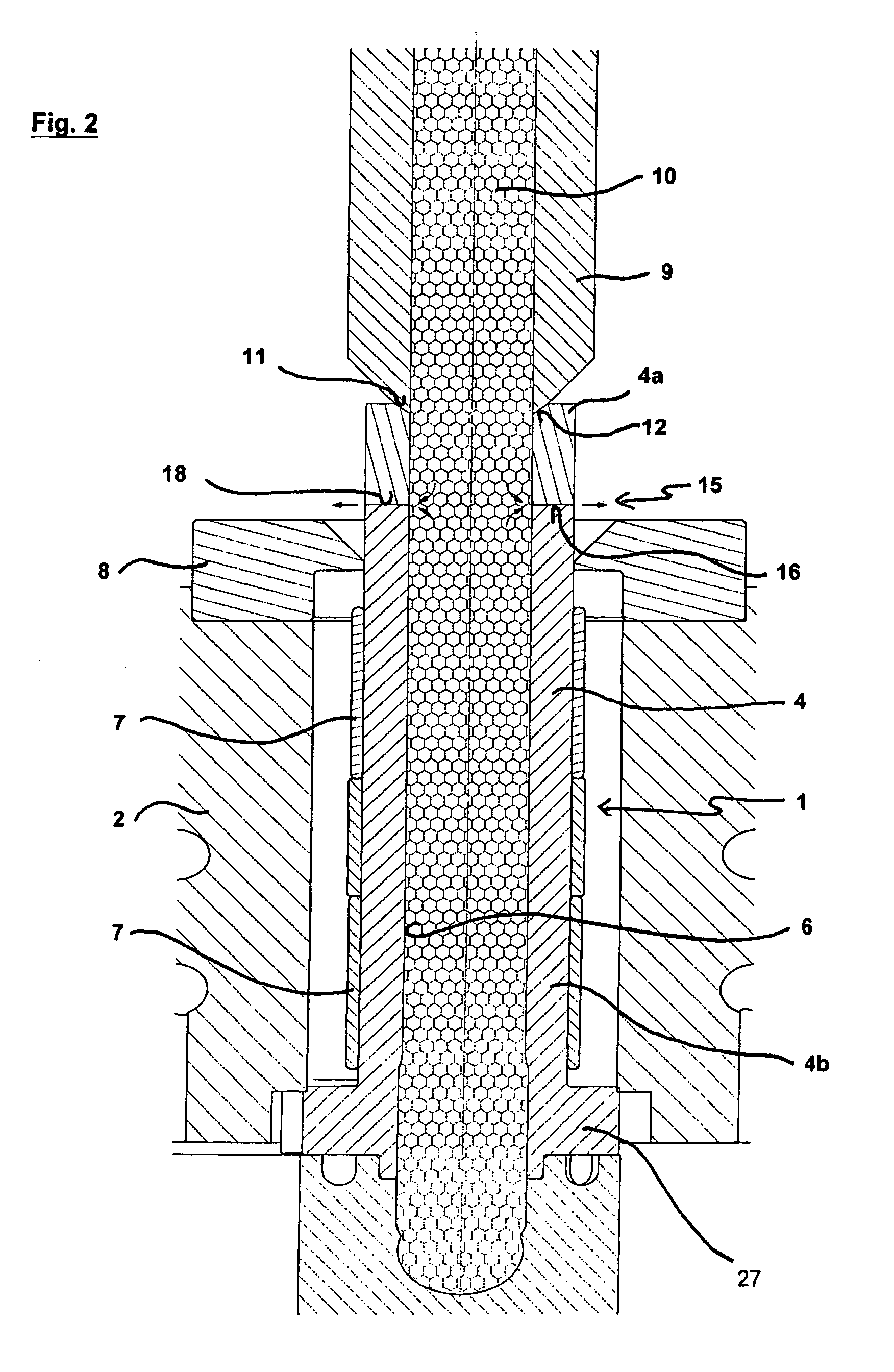 Decompression sprue bush and decompression machine nozzle