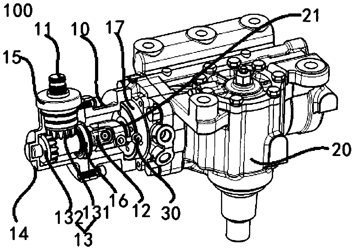 Steering system and vehicle with same
