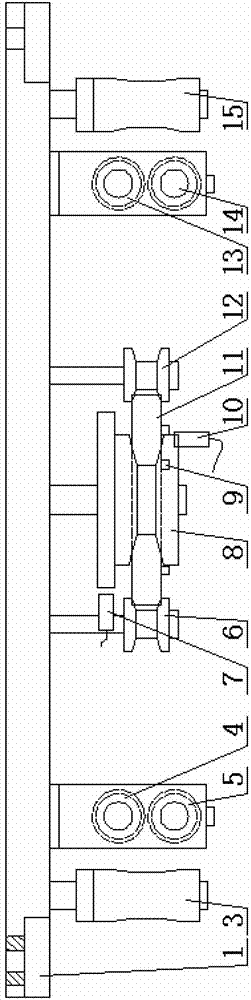Reversibly accurate and automatic large-stroke detection method and device of pipe cable
