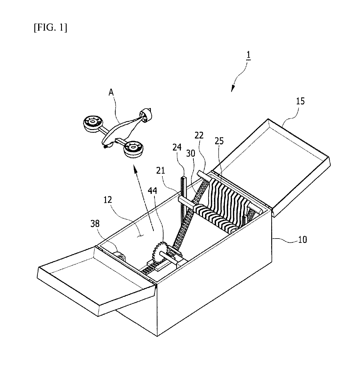 Apparatus and method for recovering and launching unmanned aerial vehicle