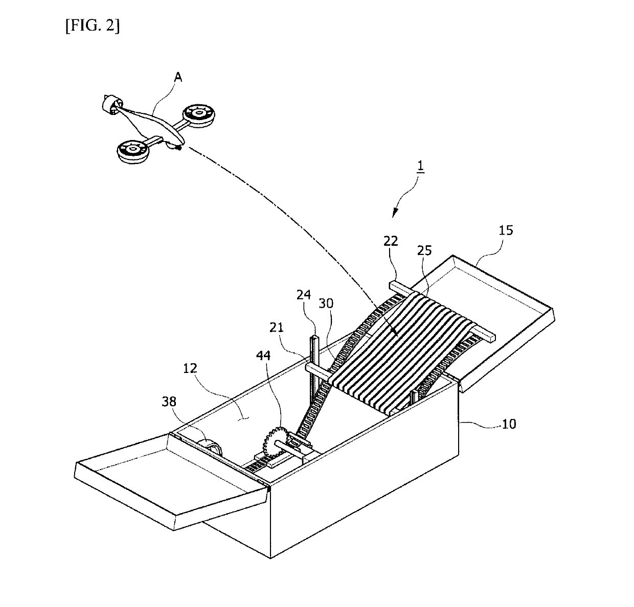 Apparatus and method for recovering and launching unmanned aerial vehicle