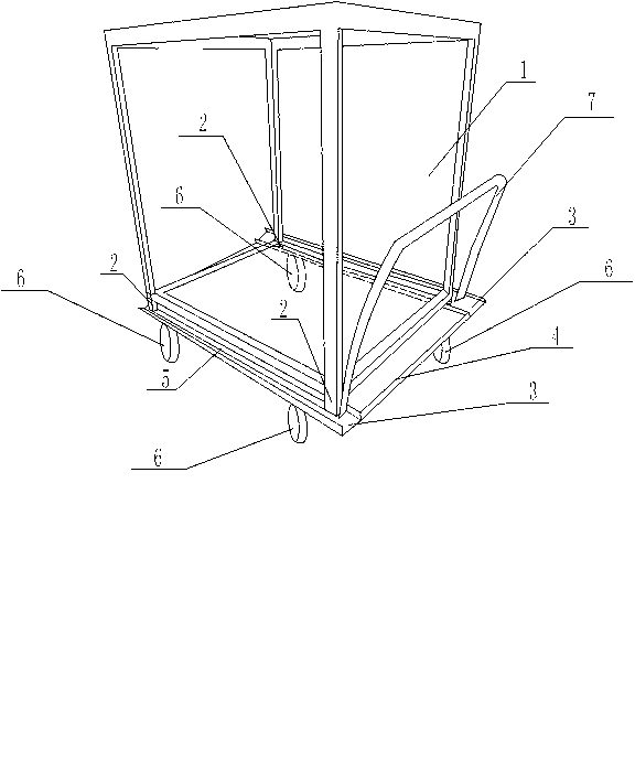 Groove sterilizing cart for preparing piperacillin sodium used for injection