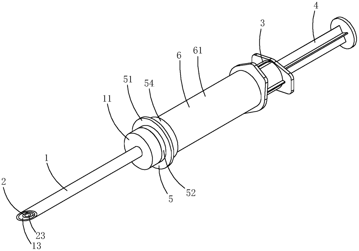Medical device for tympanum puncture and intratympanic injection