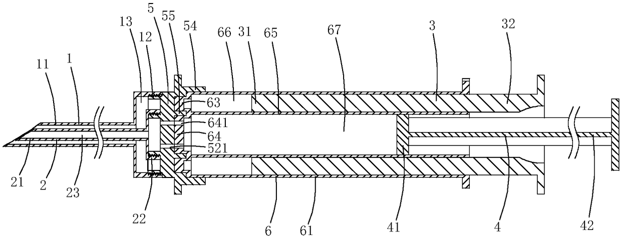 Medical device for tympanum puncture and intratympanic injection