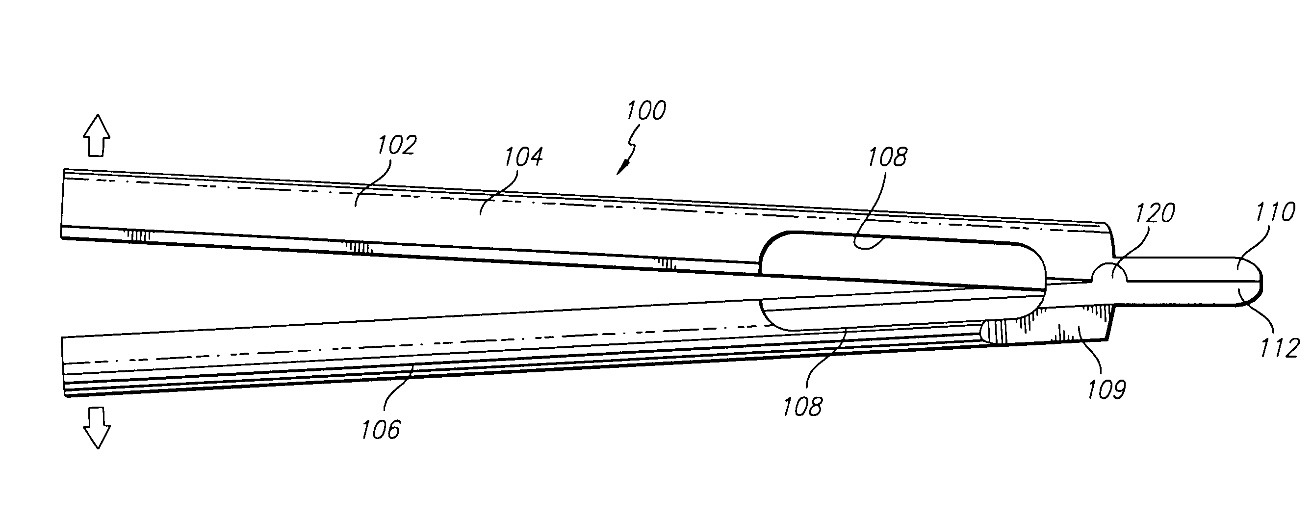 Retractor for percutaneous surgery in a patient and method for use thereof