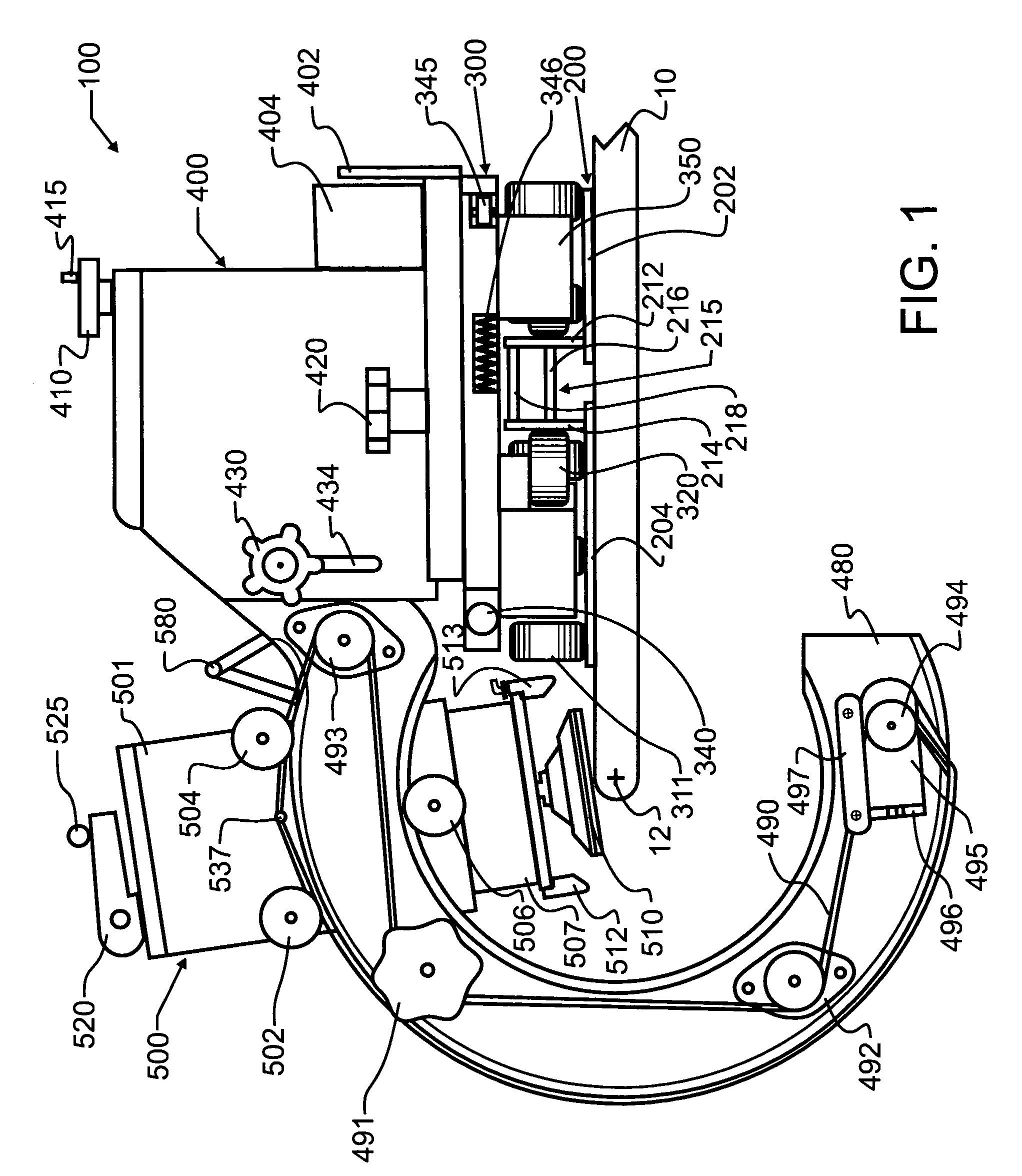 Portable apparatus for working, shaping and polishing stone and other hard materials