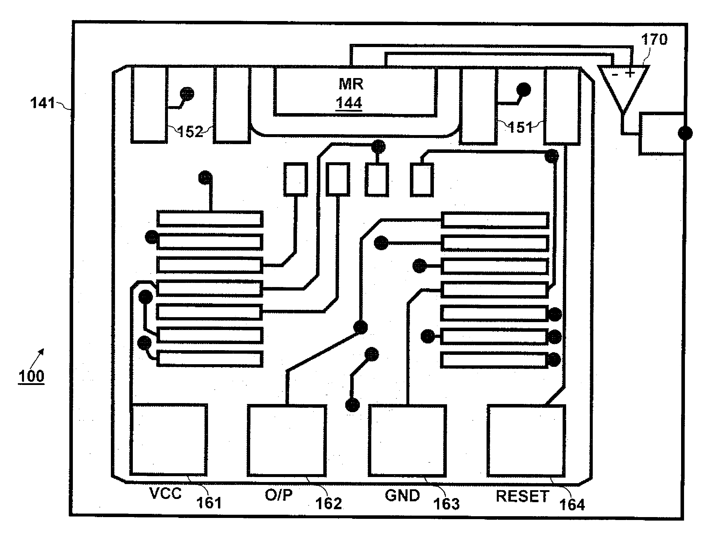 Non-contact magnetic pattern recognition sensor