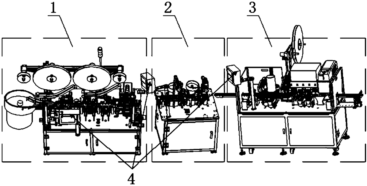 Automatic assembly and test apparatus for SD (secure digital) cards