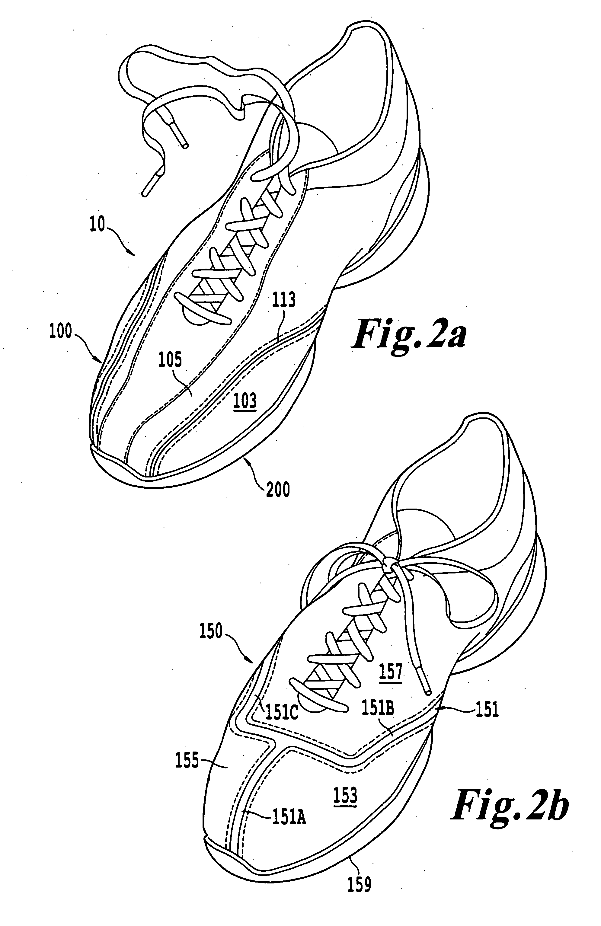 Adaptable shoe having an expandable sole assembly