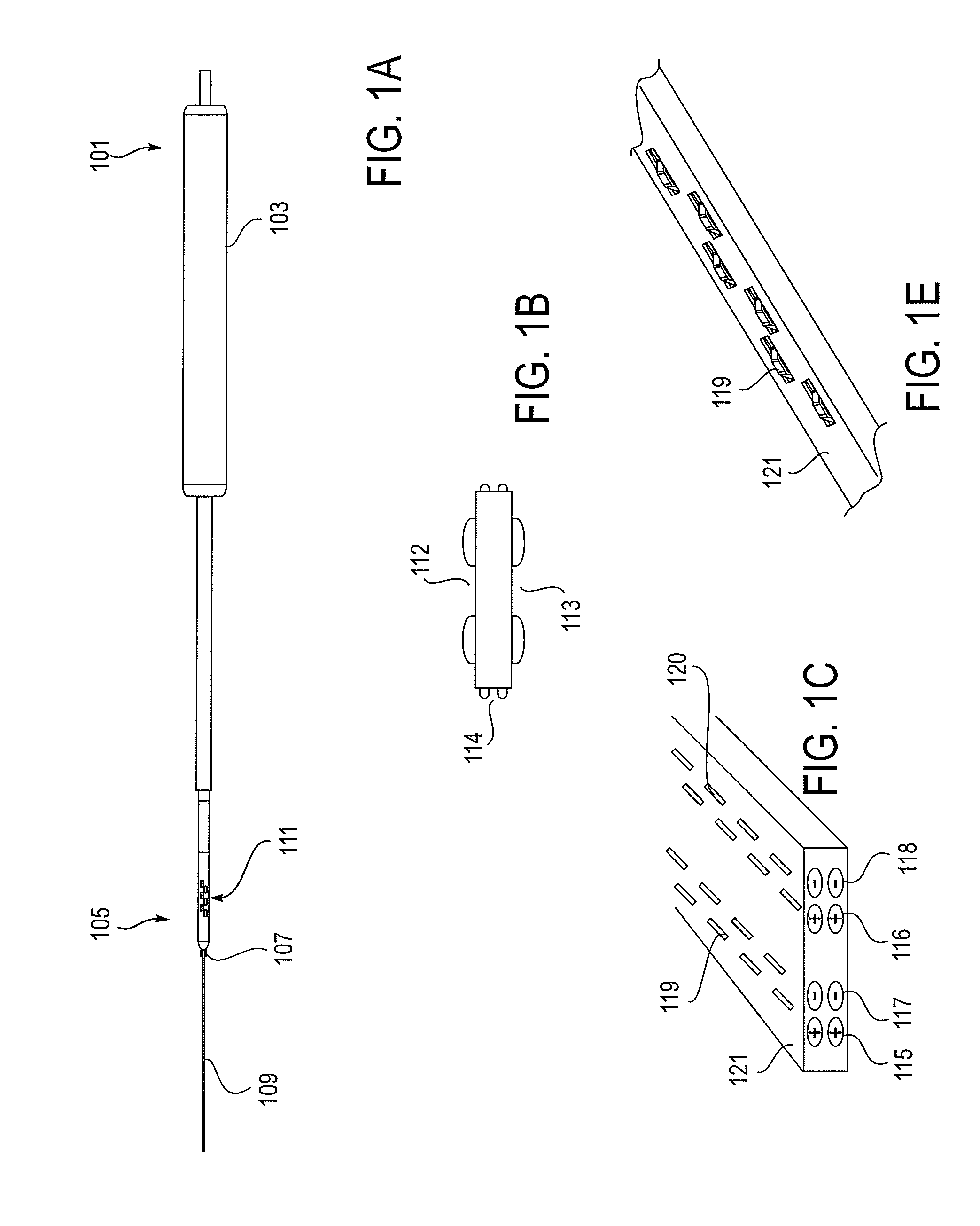 Flexible neural localization devices and methods