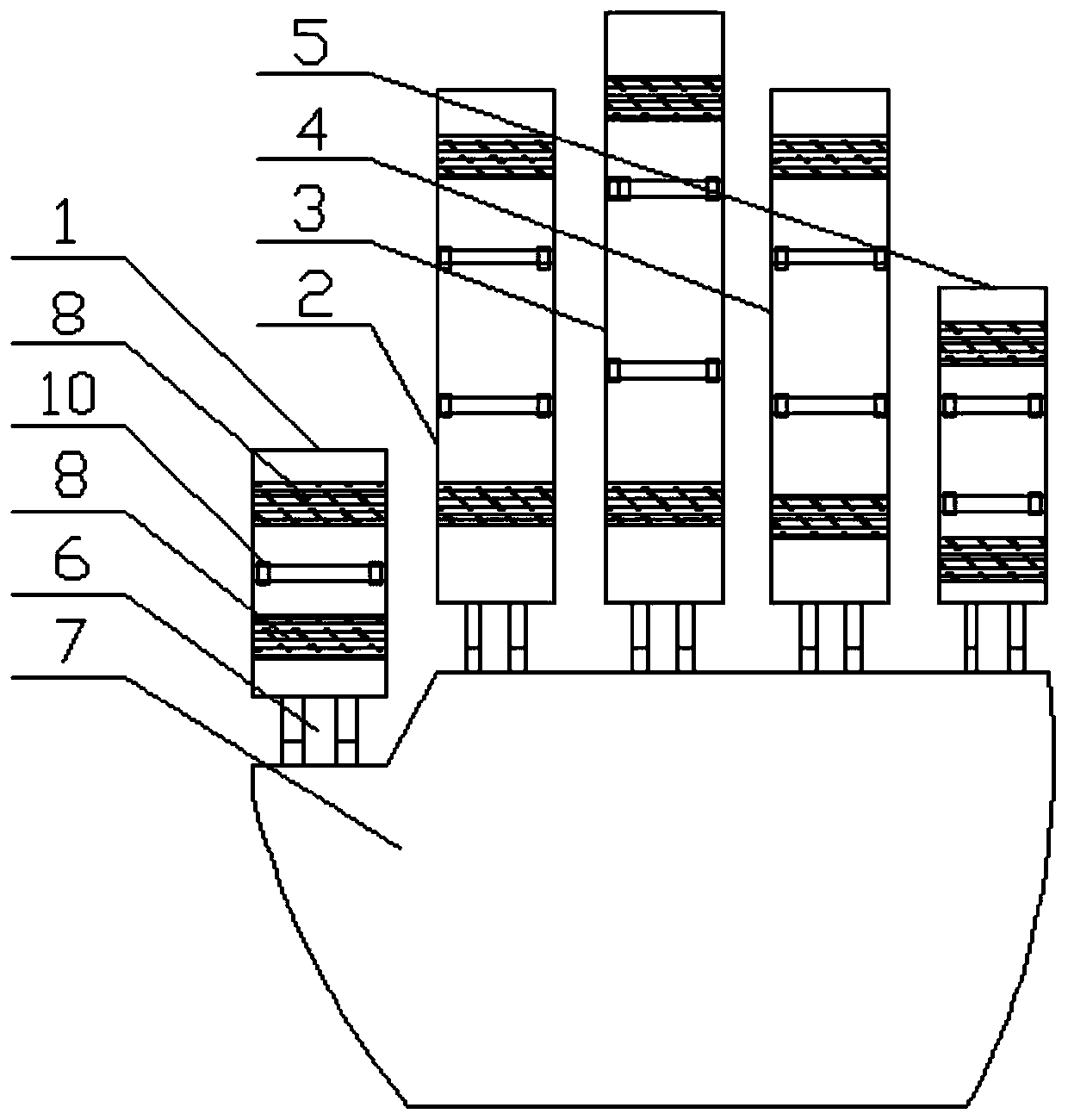 A rehabilitation device for preventing hand muscle atrophy and deformation