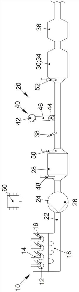 Exhaust gas after-treatment system and method for exhaust gas after-treatment of combustion engine